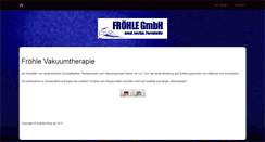 Desktop Screenshot of froehle-shop.de